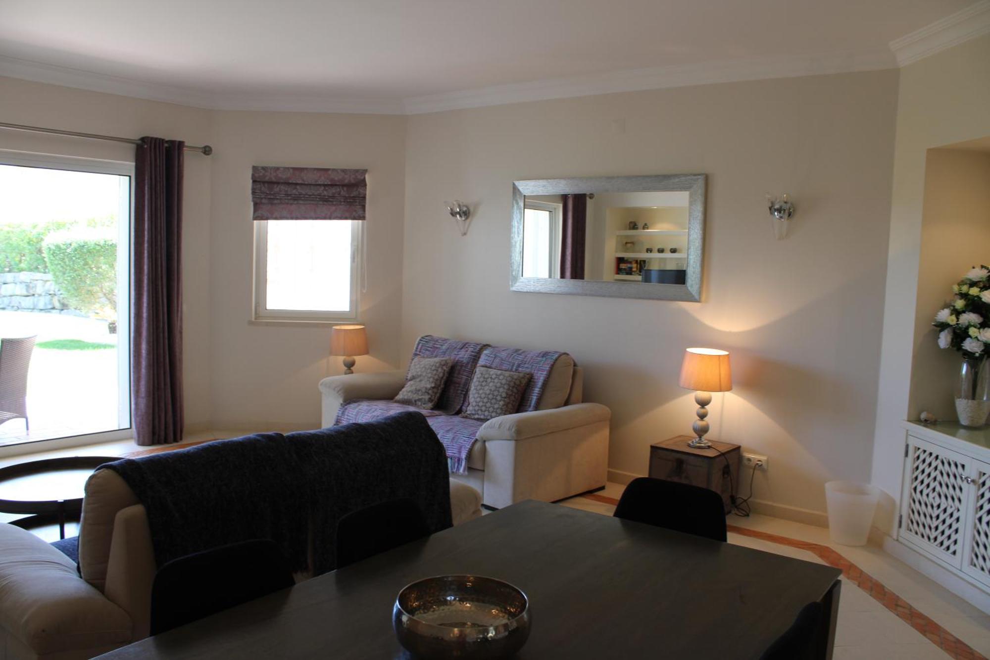 Luxury 2 Bedroom Apartment With Private Garden Almancil Exterior foto